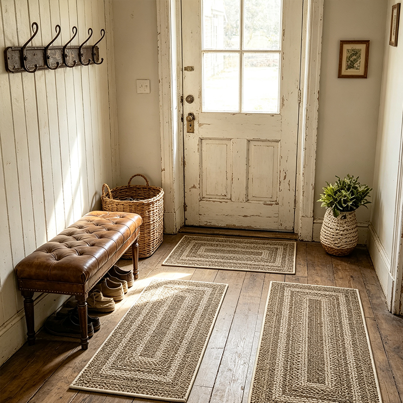 🏡🔥Elegant Woven Runner Rug