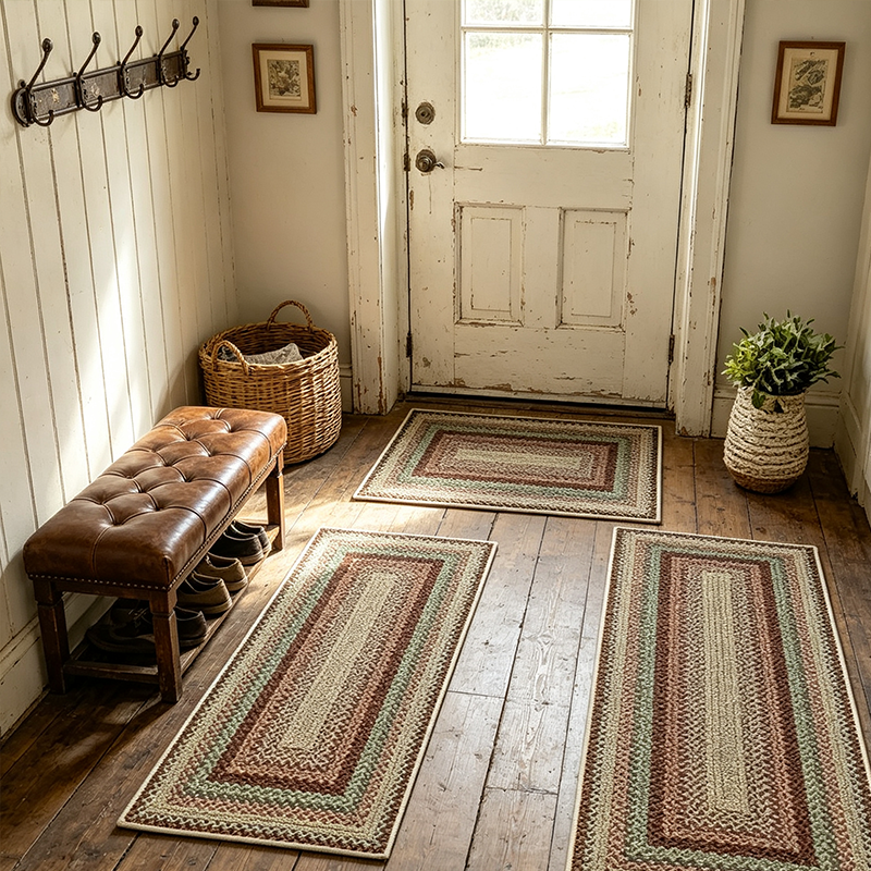 🏡🔥Elegant Woven Runner Rug
