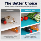 🧊 Waterproof Fridge Shelf Liners – Non-slip, easy-clean & food-safe – Keeps fridge shelves fresh & organized ✨