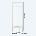 Space-Saving Garment Rack
