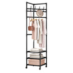 Space-Saving Garment Rack