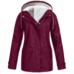 New Arrivals 🧥 Windproof Jacket with Soft Plush Lining – Lightweight Warmth for Outdoor Adventures