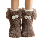 Women's Winter Cozy Non-Slip Home Socks