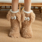 Women's Winter Cozy Non-Slip Home Socks