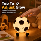 ⚽ 💡 Rechargeable Soccer Night Lights – Soft Glow, Tap Control, Kid-Safe ✨