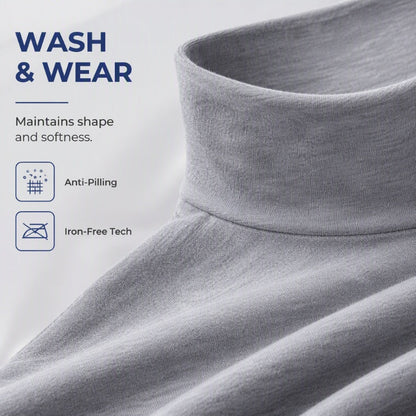 🎉The Lowest Price But The Best Quality!🔥Men's Slim Fit Mock Turtleneck Top