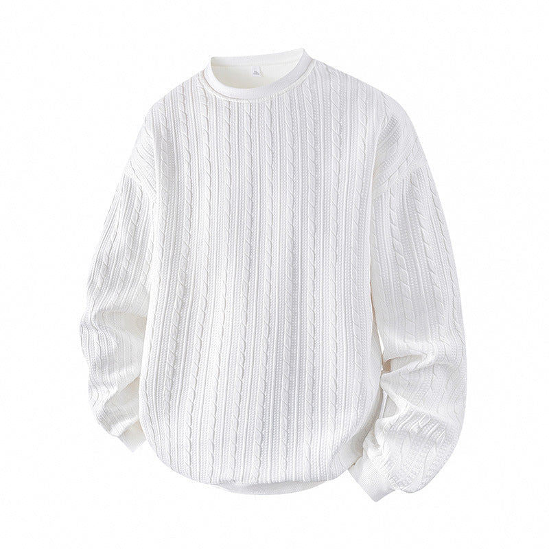 ✨Men's Cable Knit Crewneck Sweatshirt