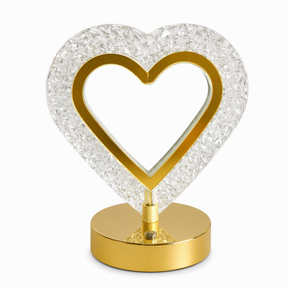 Geometric Crystal Night Light: Touch Control, 3 Colors, USB Rechargeable, Bedroom Glow