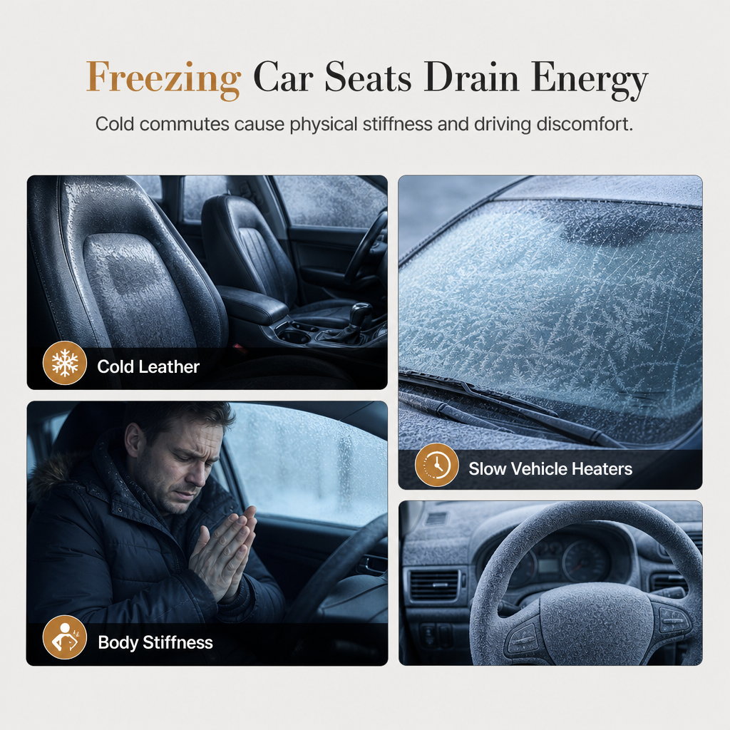 Electric Heated Car Seat Cushion