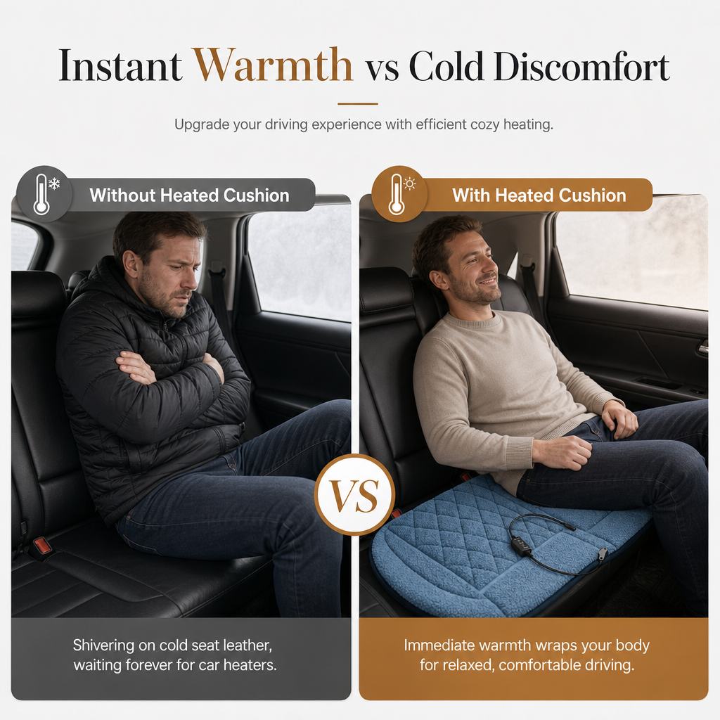 Electric Heated Car Seat Cushion