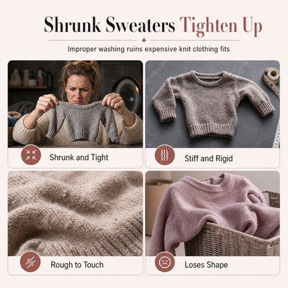 Wool and Cashmere Sweater Restorer and Softener Liquid