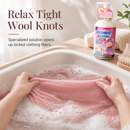 Wool and Cashmere Sweater Restorer and Softener Liquid
