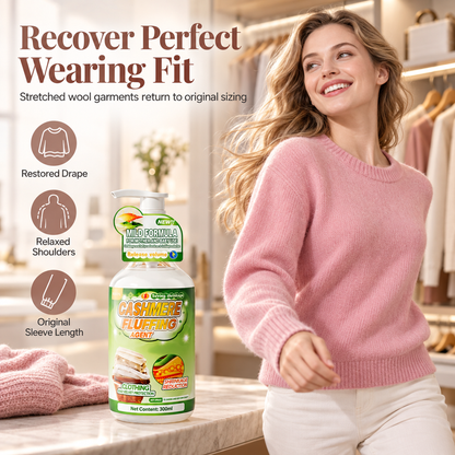 Wool and Cashmere Sweater Restorer and Softener Liquid