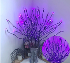 🎄 LED Willow Branch Lights Battery-Powered Twig Light