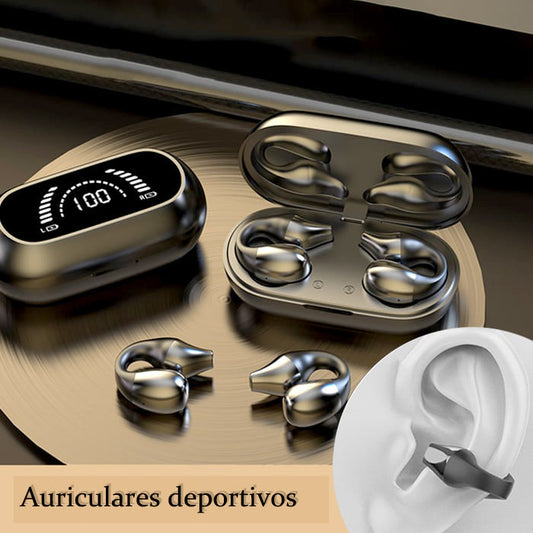 ⭐Auriculares Inalámbricos de Conducción ósea con Clip para la Oreja⭐50% de descuento