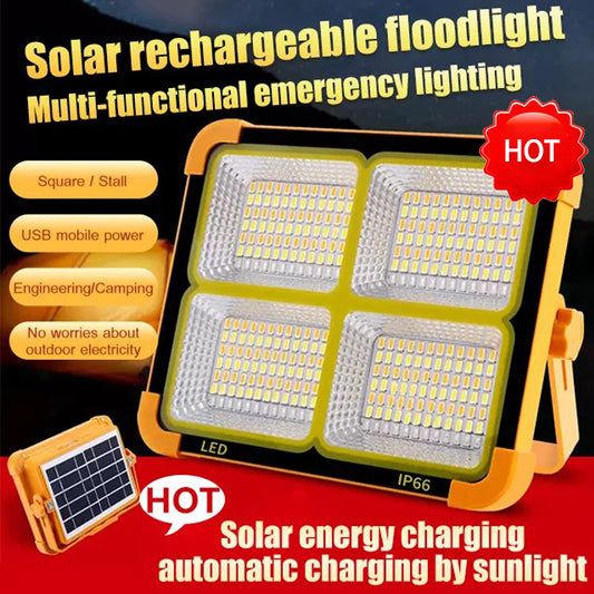 Lámpara solar portátil para exterior