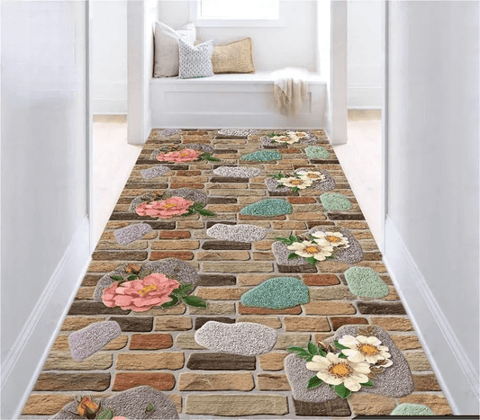 Alfombrilla 3D recortable Floral Floor